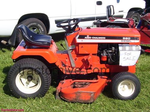 Allis-Chalmers 920 fiche technique et avis