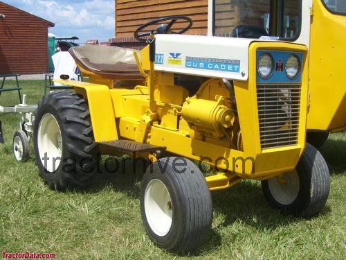 Cub Cadet 122 fiche technique et avis