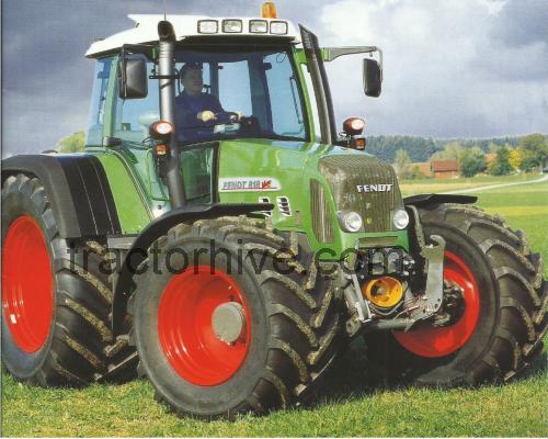 Fendt 800 Vario TMS fiche technique et avis