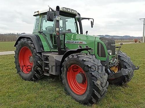 Fendt 818 Vario fiche technique et avis