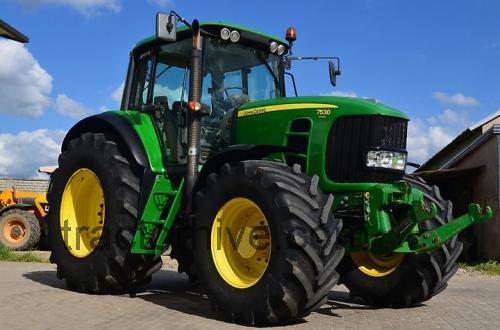 John Deere 7530 fiche technique et avis