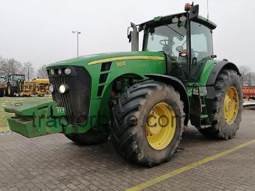 John Deere 8530 fiche technique et avis