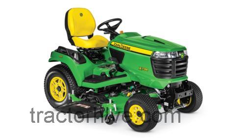 John Deere X734 fiche technique et avis