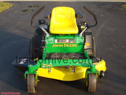 John Deere Z245 fiche technique et avis