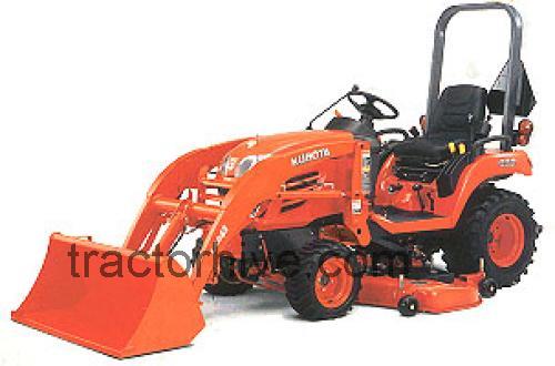 Kubota BX1850D fiche technique et avis