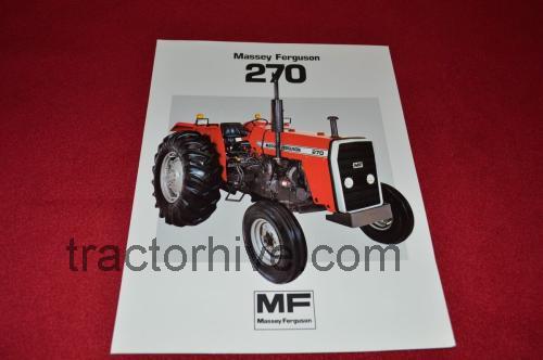 Massey Ferguson 270 fiche technique et avis