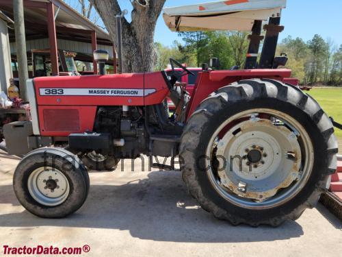 Massey Ferguson 383 fiche technique et avis