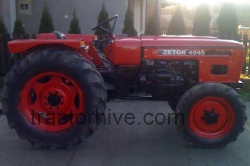 Zetor 4945 fiche technique et avis