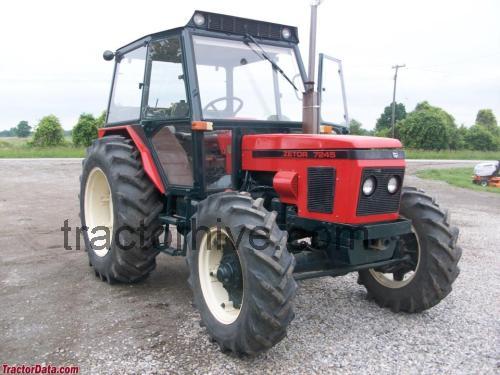 Zetor 7545 fiche technique et avis