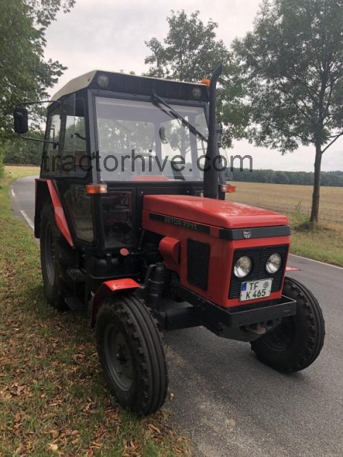 Zetor 7711 fiche technique et avis