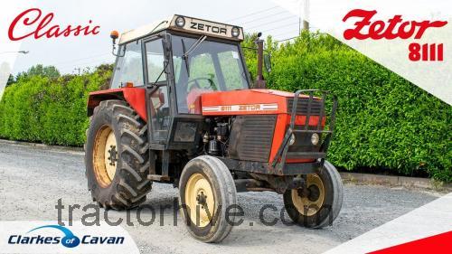 Zetor 8111 fiche technique et avis