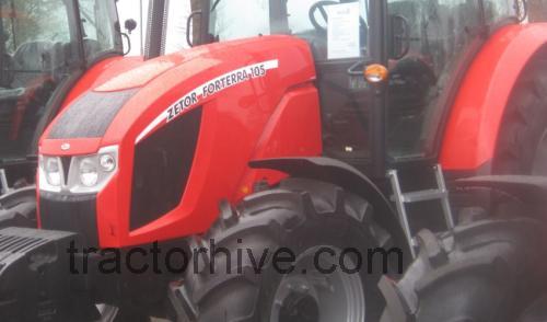 Zetor Forterra 105 fiche technique et avis